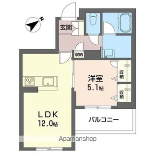 サン戸田公園【303号室】の間取り