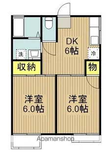 メゾン静【2階】の間取り