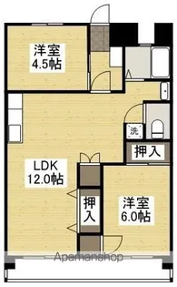 サンイーズマンション【3階】の間取り