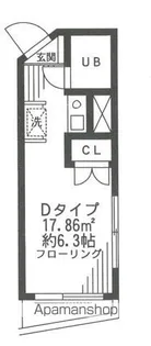 グランティ幡ヶ谷【4階】の間取り