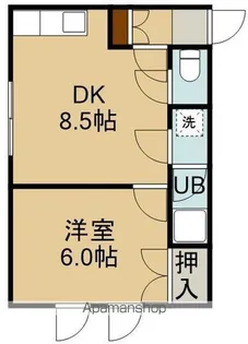 アンダンテⅡ【201号室】の間取り