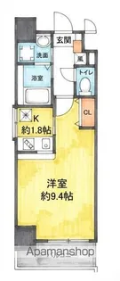 イクスコート大津駅前【7階】の間取り
