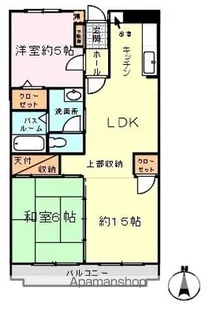 ルミエールコマチ【3階】の間取り