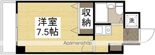 エバーグリーンプラザ岡山【6階】の間取り