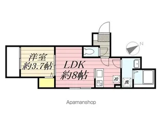 アットリラ八千代台西A【3階】の間取り