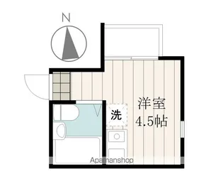 シャンテ東日暮里【101号室】の間取り