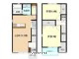 ヴィラルミエール【3号室】の間取り