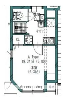 GREW KOENJI RESIDENCE【202号室】の間取り