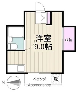 小島ビル【3階】の間取り