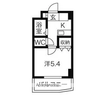 びいⅠ千種【405号室】の間取り