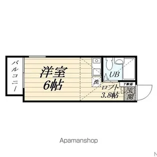 STAGEモンクール【2階】の間取り