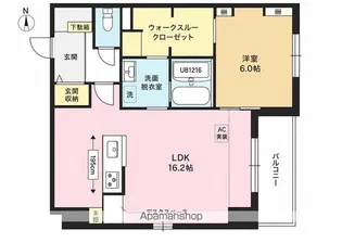 EKAO【2階】の間取り