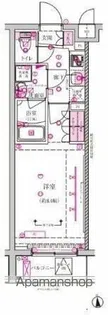 ベルシード板橋ノース【504号室】の間取り