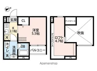 LORE【1階】の間取り