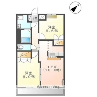 ルアール【2階】の間取り
