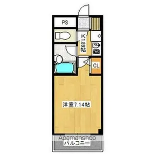 カレッジハイツ春日井【3階】の間取り