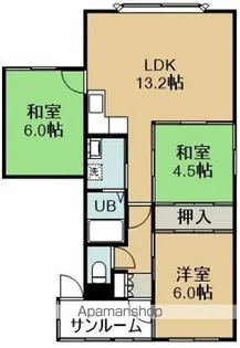 ハウスオブピープル【202号室】の間取り