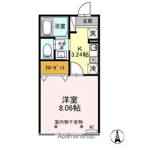 マイルド A【2階】の間取り