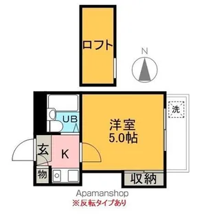 アルカディア北一色【2階】の間取り