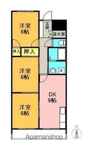 ファミールうすずみ【205号室】の間取り