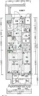 エスリード ザ・レガリア新栄ALTAIER【14階】の間取り
