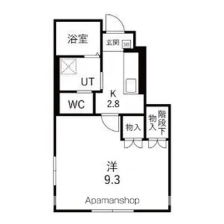LEVEL VIJF B(ルベルファイフB)【1階】の間取り