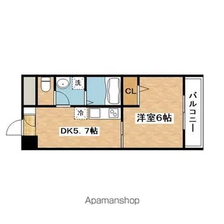 第8関根マンション【3階】の間取り