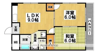 クレセントカシダⅡ【3階】の間取り