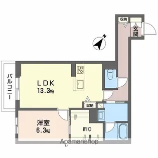 プレアデス【3階】の間取り
