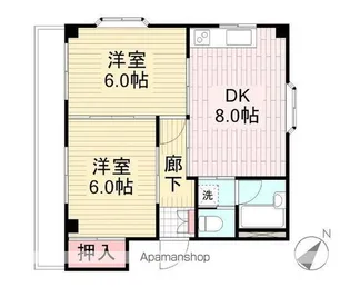 メゾン・アミューレ【3階】の間取り