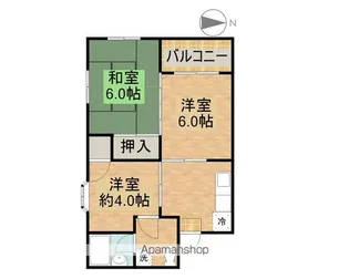 四葉ガーデン【301号室】の間取り
