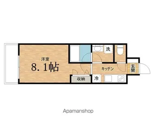 シャーメゾンステージ日野【4階】の間取り