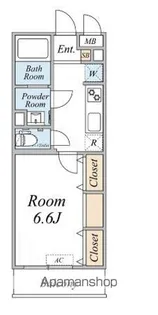 ガーデン アステリア 西千葉【1階】の間取り