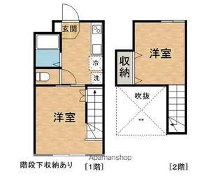 イル・ベルディ【1号室】の間取り