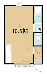 ファミール柏木【1階】の間取り