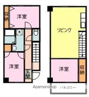ランテルナ【1階】の間取り