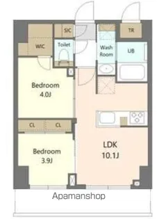 SーRESIDENCE浅草CLARITY【11階】の間取り