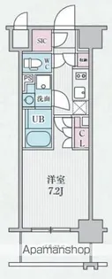 テラス浅草橋【706号室】の間取り