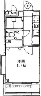 矢切ビル【2階】の間取り