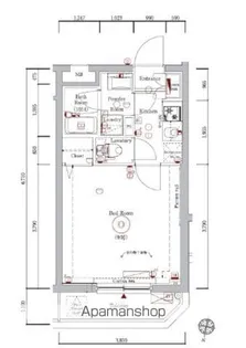 AXAS上板橋【3階】の間取り