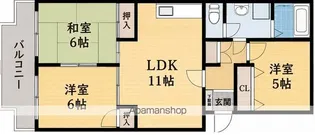 SACRA VIA【3階】の間取り