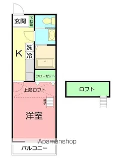アンジェリカⅡ【2階】の間取り
