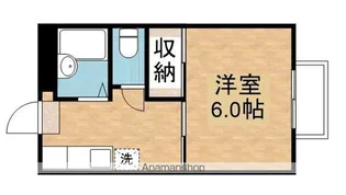 TOMIIハイツⅡ【201号室】の間取り