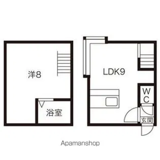 ソニア美園Ⅴ【102号室】の間取り