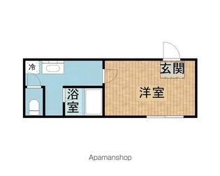 ピーナッツメゾン【2階】の間取り