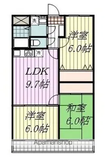 ユーミーM【302号室】の間取り