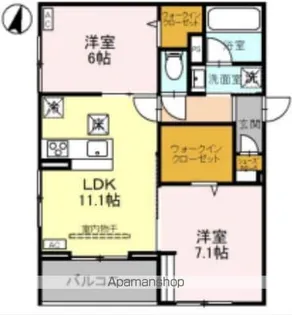 雅【3階】の間取り
