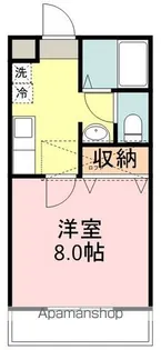ルージュ1番館【2階】の間取り