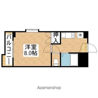 ドリーム川名【3階】の間取り