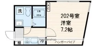 ファブリック千川レジデンス【2階】の間取り